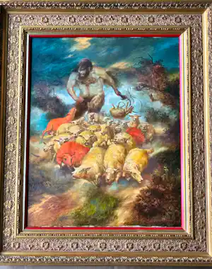 Viktor Safonkin - Cyclopean Nomadic Shepherd verkauft für € 1150!