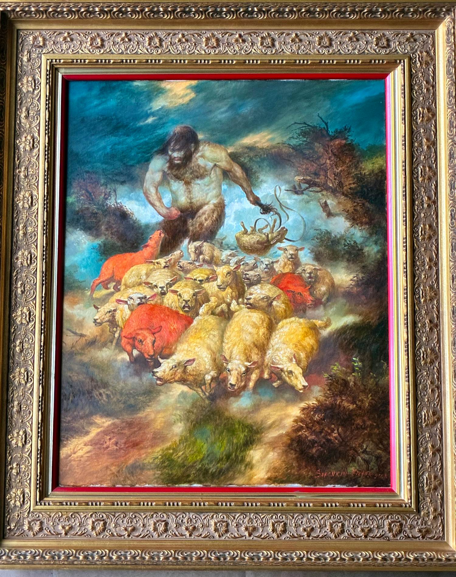 Viktor Safonkin - Cyclopean Nomadic Shepherd kopen? Bied vanaf 1250!