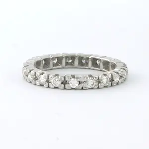 18k gouden hele alliance bezet met briljant geslepen diamant 0,60ct - rm 17.5 kopen? Bied vanaf 500!