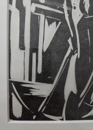 Hildo Krop - Dodenakker. Uit Wendingen. Ingelijst. kopen? Bied vanaf 99!