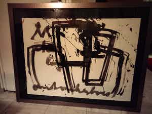 Anton Heyboer - moeder en dochter...zeer groot verkocht voor € 250!