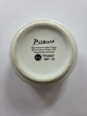 Pablo Picasso - Don Quixote. Asbak. Uitgave 1999. kaufen? Bieten Sie von 20!