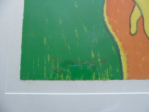 Corneille - carborundum 16/120 (zeer groot en ingelijst), 1988 kopen? Bied vanaf 499!