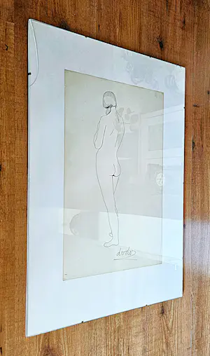 Dora van der Veen - staande naakt. kopen? Bied vanaf 49!