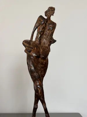 Marian Kievits - Vrouw met teckel kopen? Bied vanaf 125!