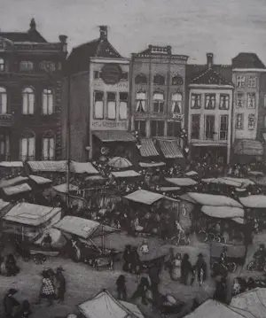 Emma Bormann - Groningen Grote Markt met St.Martinitoren kopen? Bied vanaf 50!