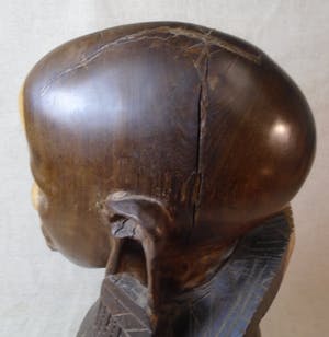 Niet of onleesbaar gesigneerd - Borstbeeld, Massai-vrouw kopen? Bied vanaf 10!