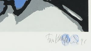 Fon Klement - Boardsnede, Lumiere agrentée - Ingelijst kopen? Bied vanaf 100!