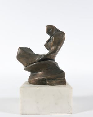 Jean Houben - Abstract bronzen figuur kopen? Bied vanaf 400!
