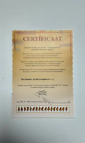 Marten Toonder - Emoties van een Heer kopen? Bied vanaf 200!