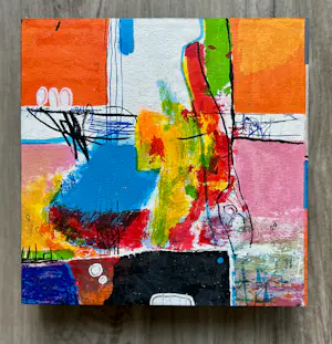 Kantcho Kanev - Zonder titel op paneel kopen? Bied vanaf 50!