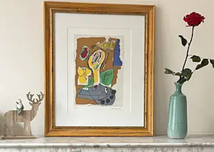 Corneille - Ets gesigneerd "Afrika". 1998 kopen? Bied vanaf 295!