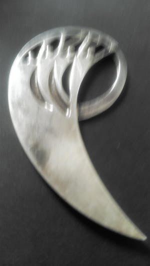 Frans Steginga - De helpende hand penning/briefopener kopen? Bied vanaf 29!