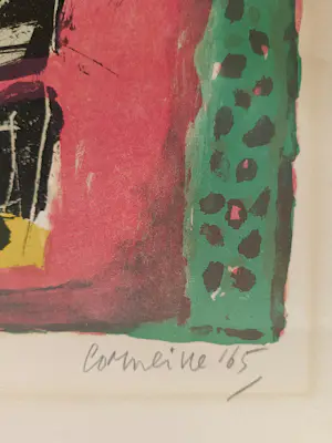 Corneille - "Été Incendiaire" - Zeldzame Antieke Litho uit 1965 kopen? Bied vanaf 599!