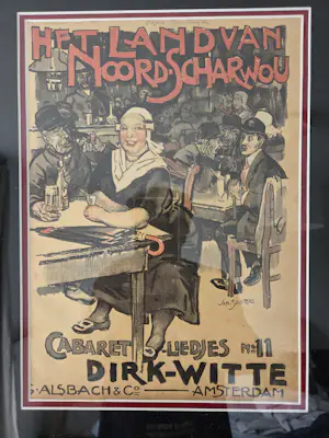 Jan Sluijters - Litho. Het Land van Noord Schcharwoude. kopen? Bied vanaf 20!