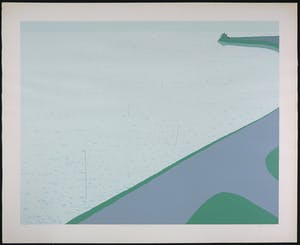 Doris Groeneveld - Zeefdruk, Oosterleek (Westfriese zeedijk) kopen? Bied vanaf 1!