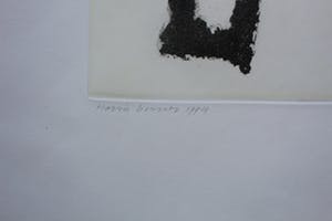 Harrie Gerritz - Ets: Zwarte maan - 1994 kopen? Bied vanaf 45!