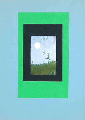 Leon Savelsberg - Gouache op papier, Zonder titel kopen? Bied vanaf 1!