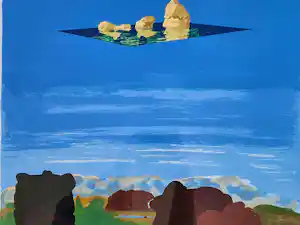 Rien Bout - Paisaje flotante no. 2 verkauft für € 105!