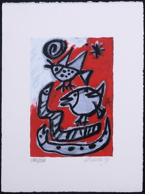 Corneille - Zeefdruk, Zonder titel 2 kopen? Bied vanaf 100!