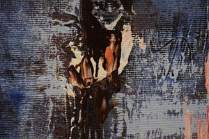 Niet of onleesbaar gesigneerd - Metro - Abstract Blue kopen? Bied vanaf 1!