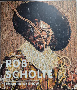 Rob Scholte - "Het Angelus" - Embroidery - 44 x 55 x 4 cm - Achterzijde gesigneerd - 2014 kopen? Bied vanaf 450!