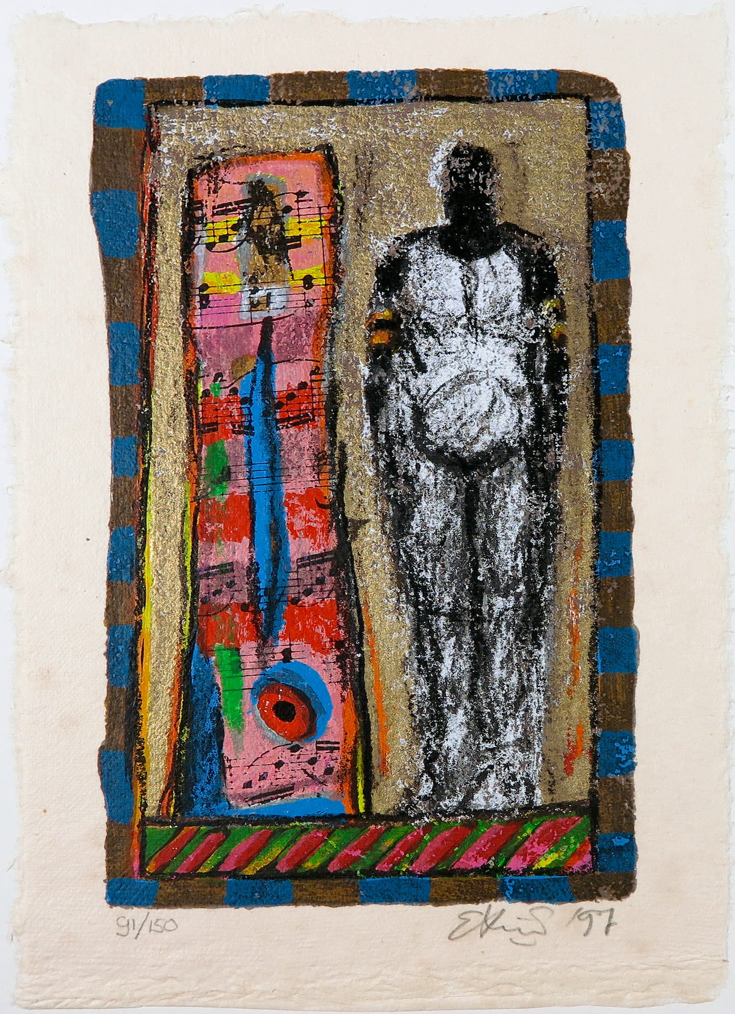 Eric Toebosch - Zeefdruk, Zonder titel kopen? Bied vanaf 1!