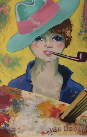 Kees van Dongen - Jean-Marie with a pipe kopen? Bied vanaf 250!