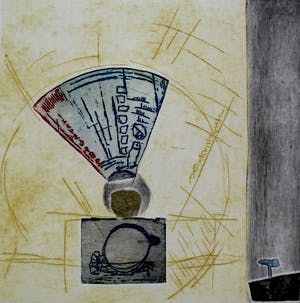 Jan Montyn - ets/aquatint - 1964 kopen? Bied vanaf 99!