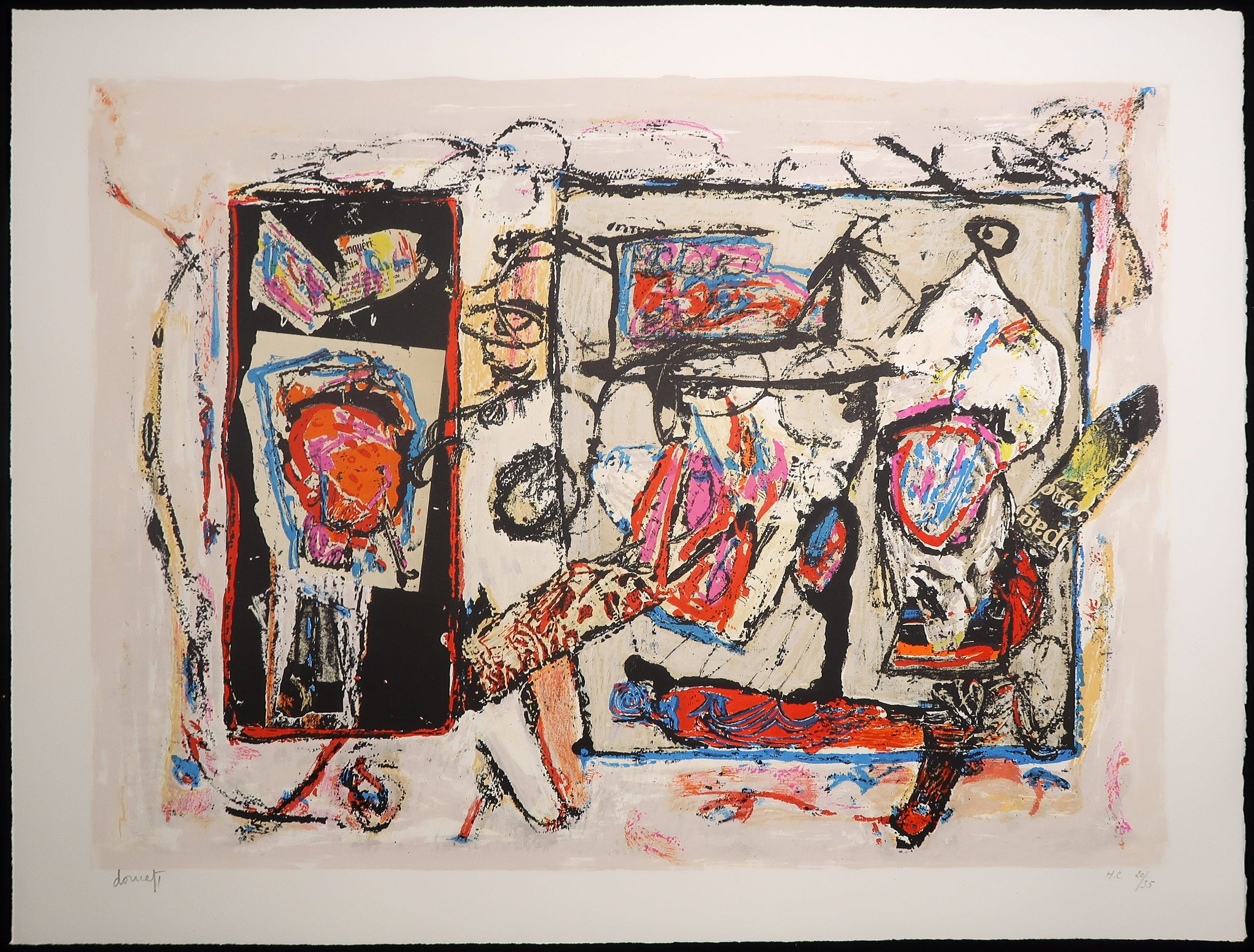 Jacques Doucet - Litho, Rivages-visages-paysages du Sepik kopen? Bied vanaf 100!