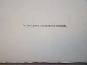 Marc Chagall - Hommage à San Lazzaro - 1975 - Originele lithografie kopen? Bied vanaf 60!