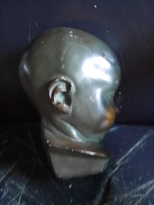 Niet of onleesbaar gesigneerd - PERKEO-babyhoofdje kopen? Bied vanaf 1!