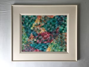 Yvonne Noordam - Mix IV - Olieverf op Board, Ingelijst kopen? Bied vanaf 99!