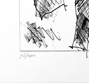 Jan Schoonhoven - (1914-1994)originele grote litho handgesigneerd,genummerd & gedateerd 1987 kopen? Bied vanaf 275!