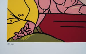 Valerio Adami - zeefdruk, Palleas et Melisande kopen? Bied vanaf 100!