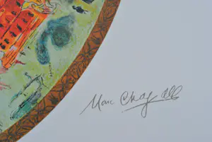 Marc Chagall - Plafond van de Opéra Garnier, lithografie kopen? Bied vanaf 100!