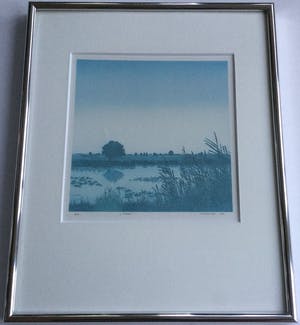 Henk Kastelijn - Zomer | kleuren zeefdruk (e.a.) - ingelijst kopen? Bied vanaf 25!