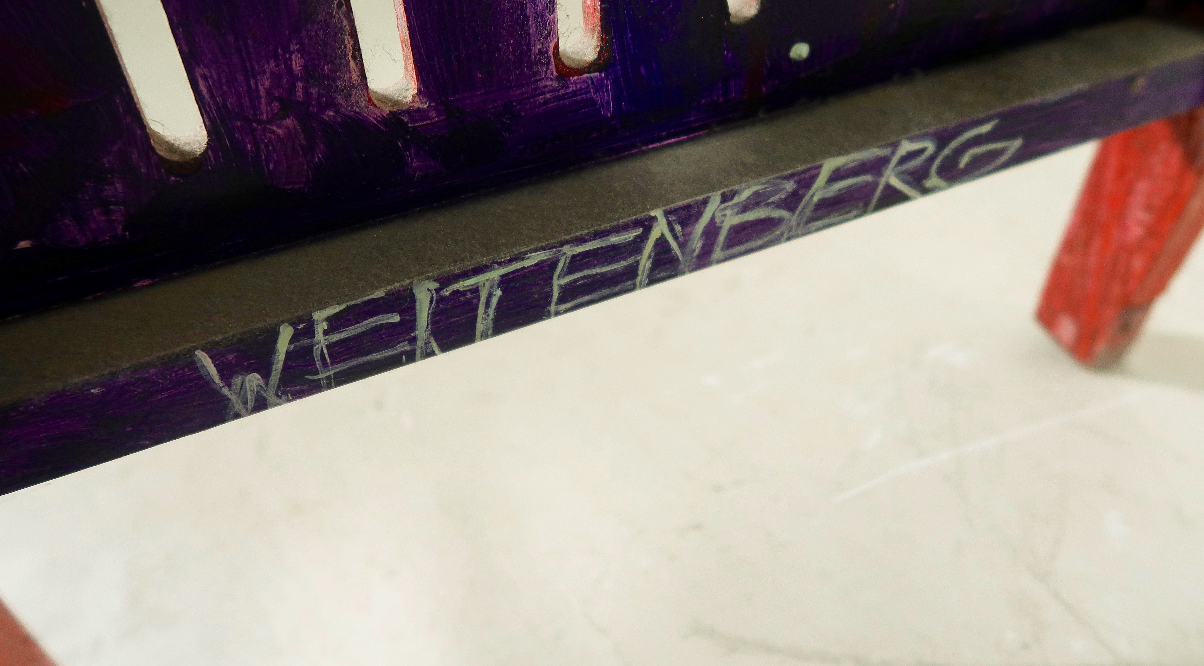 Siebrand Weitenberg - Houten object, Troon (Groot!) kopen? Bied vanaf 150!