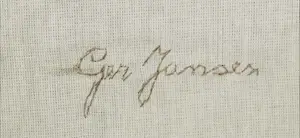 Ger Jansen - Wandkleed, Abstracte compositie (Zeer groot) kopen? Bied vanaf 100!