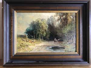 Piet Schipperus - bosgezicht verkocht voor € 175!