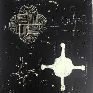 Fik Van Gestel - Gesigneerde zeefdruk - 1992 - "Toeval" - 208/250 kopen? Bied vanaf 25!