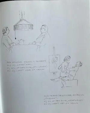 Jo Spier - Zwanenzang, boek 1973 , plus affiche 1994 Stedelijk Museum Zutphen kopen? Bied vanaf 30!