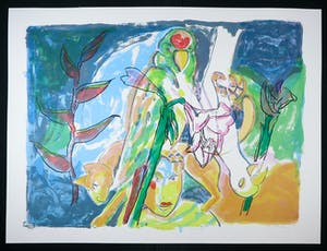 Anton Vrede - Zeefdruk, Look Who's Laughin (Groot) kopen? Bied vanaf 1!