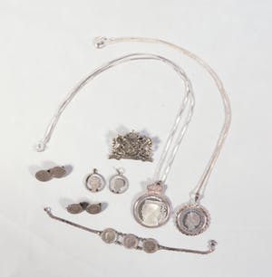 Zilver - Lotje divers zilver. Sieraden met munten kopen? Bied vanaf 1!