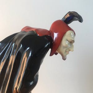 Hutschenreuther - Vintage Mephisto duivelbeeldje - Gesigneerd K. TUTTER kopen? Bied vanaf 245!