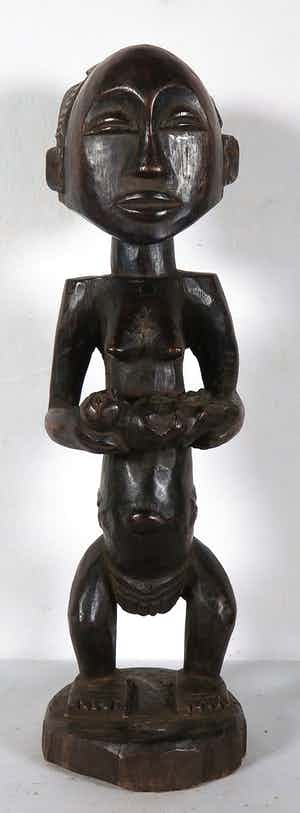 Luba - Vruchtbaarheidsbeeld van een moeder met kind verkocht voor € 1!