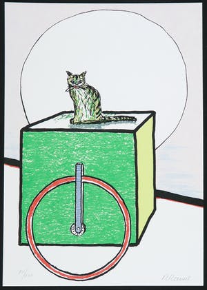 Roger Raveel - Suite van zes zeefdrukken, Felix Vulgaris kopen? Bied vanaf 1900!