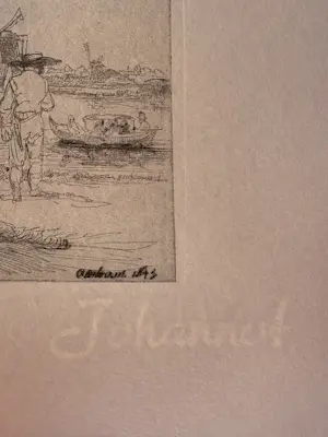 Rembrandt van Rijn - De Omval kaufen? Bieten Sie von 50!