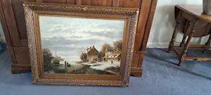 Albert Temming - Winterlandschap kopen? Bied vanaf 210!