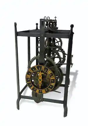 Klokken - Zeer groot en uniek klokwerk verkauft für € 1405!